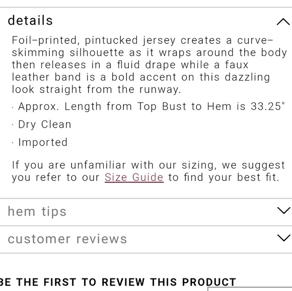 Tadashi Shoji Drape Dress - Picture 5 of 8